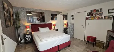 Ein Bett oder Betten in einem Zimmer der Unterkunft Hotel Karthäuser Hof