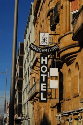Ein Zertifikat, Auszeichnung, Logo oder anderes Dokument, das in der Unterkunft Wasserturm Hotel Mannheim ausgestellt ist