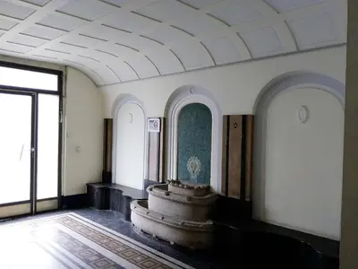 Ein Sitzbereich in der Unterkunft Wasserturm Hotel Mannheim