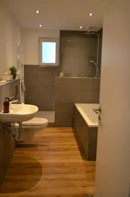 Ein Badezimmer in der Unterkunft Apartment Pfungstadt