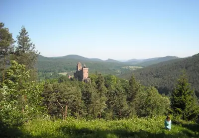 Naturlandschaft in der Nähe der Ferienwohnung