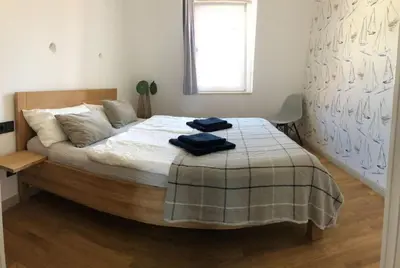 Ein Bett oder Betten in einem Zimmer der Unterkunft Gasthof zum Ochsen