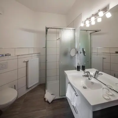 Ein Badezimmer in der Unterkunft Hotel Pfaffenhofen
