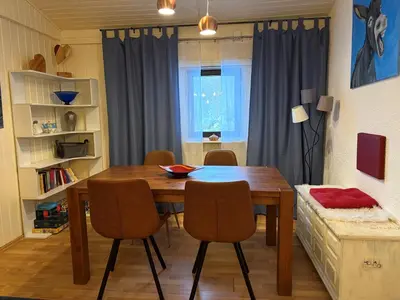TV/Unterhaltungsangebot in der Unterkunft Ferienhaus Bussard