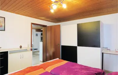Ein Bett oder Betten in einem Zimmer der Unterkunft Lovely Apartment In Brensbach Ot Wersau