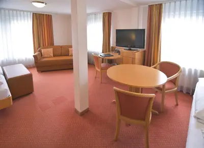 TV/Unterhaltungsangebot in der Unterkunft Hotel - Restaurant Hirsch