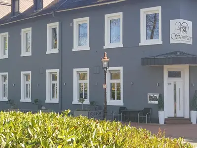 Das Gebäude in dem sich das Hotel befindet