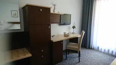 Küche/Küchenzeile in der Unterkunft Café Blaich - Hotel Garni