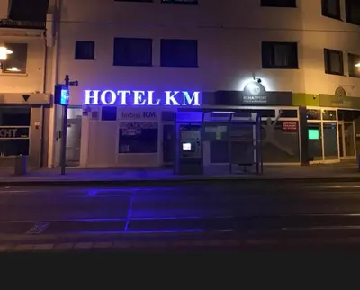 Das Gebäude in dem sich das Hotel befindet