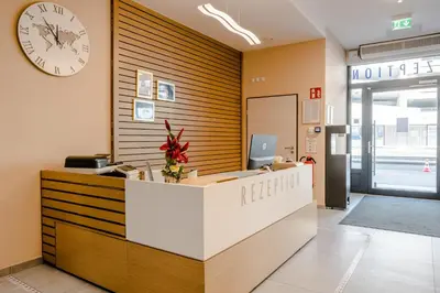 Lobby/Rezeption in der Unterkunft RheinCity Hotel & Boardinghouse
