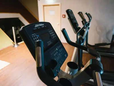 Das Fitnesscenter und/oder die Fitnesseinrichtungen in der Unterkunft hotel zentlinde