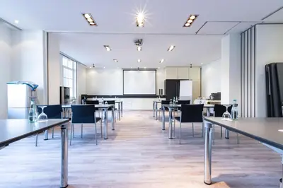 Der Geschäftsbereich oder Konferenzraum in der Unterkunft Hotel Blechhammer