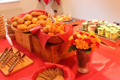 Essen im Hotel oder in der Nähe