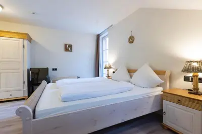 Ein Bett oder Betten in einem Zimmer der Unterkunft Hotel Blechhammer