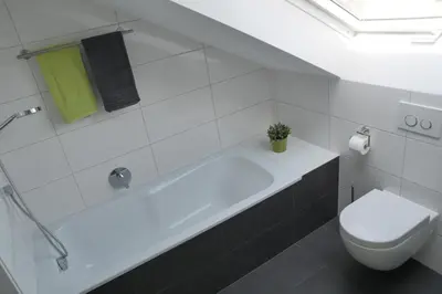 Ein Badezimmer in der Unterkunft Kalles Heimat