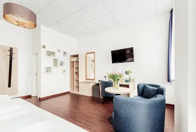 TV/Unterhaltungsangebot in der Unterkunft Pallas Hotel