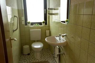 Ein Badezimmer in der Unterkunft Apartment Muggensturm am Badesee
