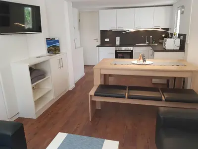 Küche/Küchenzeile in der Unterkunft Ferienhaus Nr. 10