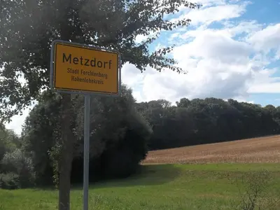 Naturlandschaft in der Nähe des Ferienhauses