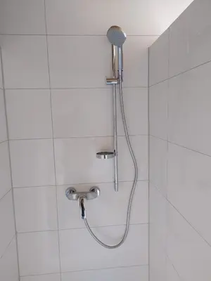 Ein Badezimmer in der Unterkunft Ferienhaus Günter