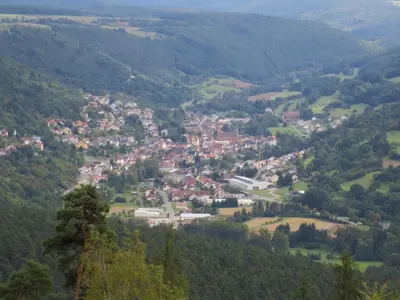 Naturlandschaft in der Nähe der Ferienwohnung