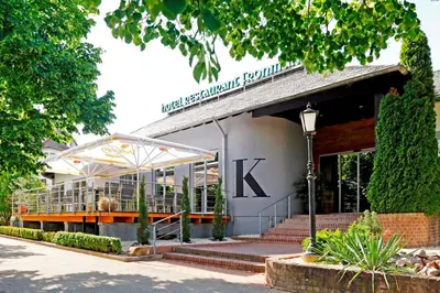 Das Gebäude in dem sich das Hotel befindet