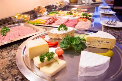 Essen im Hotel oder in der Nähe