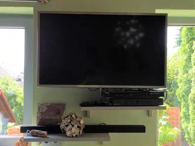 TV/Unterhaltungsangebot in der Unterkunft Holzhauszeit