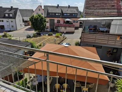 Die Umgebung um das Privatzimmer