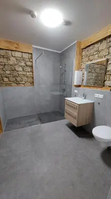 Ein Badezimmer in der Unterkunft Apartment