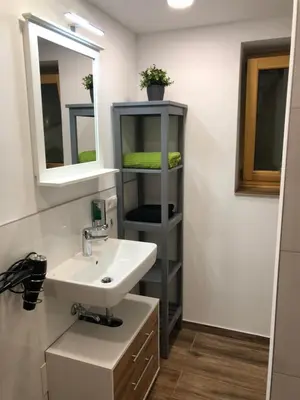 Ein Badezimmer in der Unterkunft Sinsheim Unterkunft