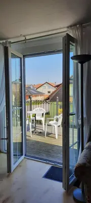 Ein Balkon oder eine Terrasse in der Unterkunft zum-Englaender