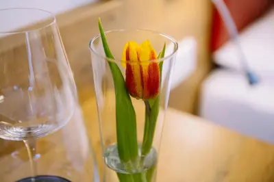 Getränke in der Unterkunft Hotel Restaurant Lamm Rosswag