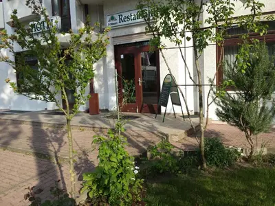 Das Gebäude in dem sich das Hotel befindet
