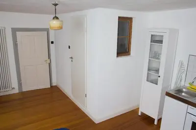 Küche/Küchenzeile in der Unterkunft Gästezimmer Mittelgasse