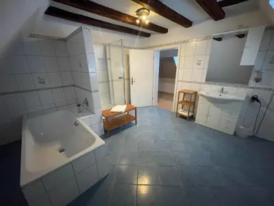Ein Badezimmer in der Unterkunft Hotel - Ristorante La Grotta
