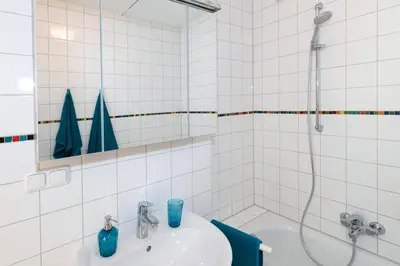 Ein Badezimmer in der Unterkunft Talblick Appartement in traumhafter Lage!