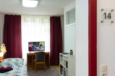 TV/Unterhaltungsangebot in der Unterkunft Schönblick - gemütlich übernachten!