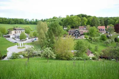 Naturlandschaft in der Nähe des Ferienhauses