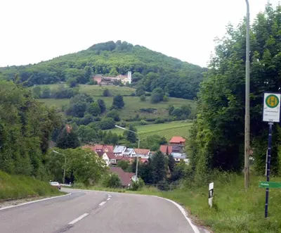 Naturlandschaft in der Nähe des Ferienhauses