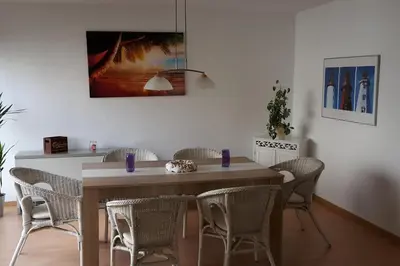 Grundriss der Unterkunft TOP gelegenes Appartment tla mit Garten für bis zu 5 Personen