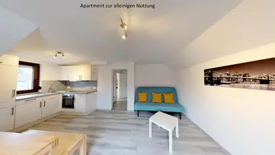 Küche/Küchenzeile in der Unterkunft Apartments Mosbach