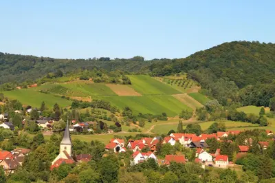 Naturlandschaft in der Nähe der Ferienwohnung