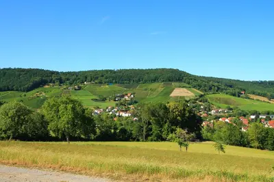 Naturlandschaft in der Nähe der Ferienwohnung