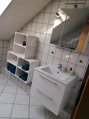 Ein Badezimmer in der Unterkunft Apartment Weber