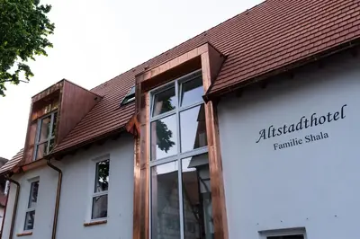 Das Gebäude in dem sich das Hotel befindet