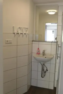 Ein Badezimmer in der Unterkunft Pforzheim Ferienhaus