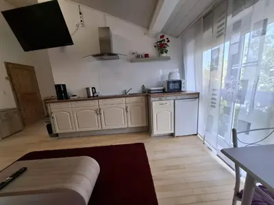 Küche/Küchenzeile in der Unterkunft Exclusive Apartments