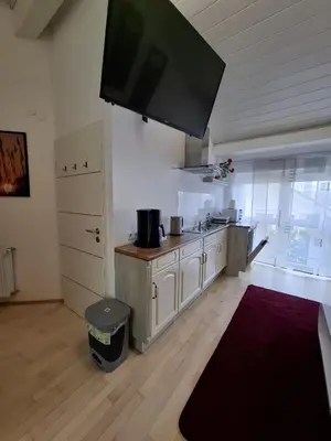 Küche/Küchenzeile in der Unterkunft Exclusive Apartments