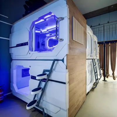 Grundriss der Unterkunft Spacehotel Karlsruhe